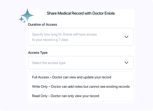 Share Medical Record